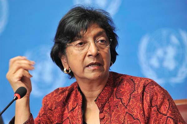 Navi Pillay Alta Comisionada de DDHH de la ONU