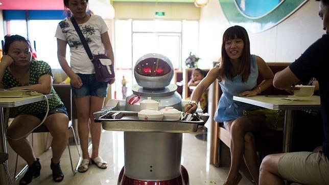 Restaurante con robots