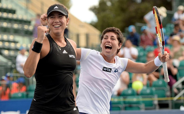 Muguruza y Suárez, campeonas en Stanford