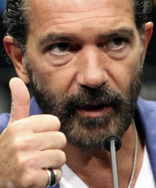 Antonio Banderas en rueda de prensa