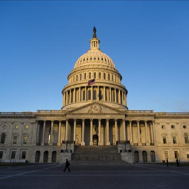 Fachada del Congreso de los Estados Unidos