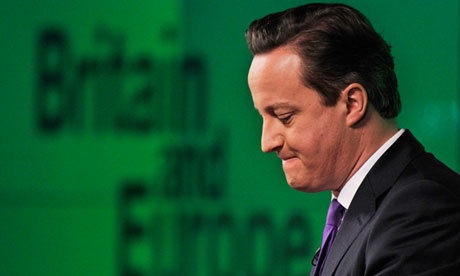 Primer Ministro Inglés David Cameron