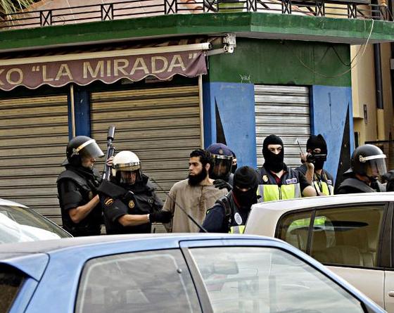 Detención en Melilla