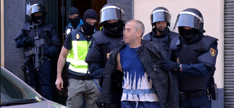 Sospechosos yihadistas detenidos España