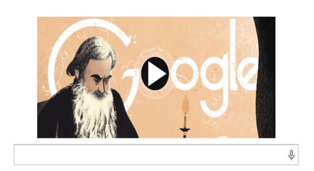 Doodle de León Tolstoi