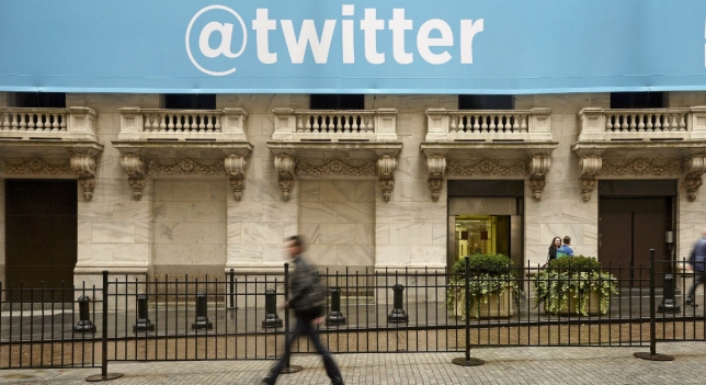 Fachada de la sede de twiter