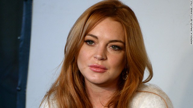 Linsay Lohan conferencia de prensa