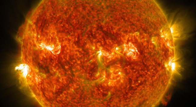 Llamarada solar captada por la NASA