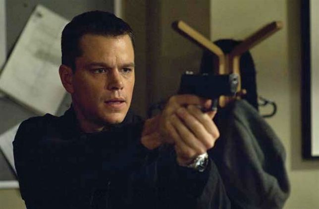 Matt Damon en Bourne la película