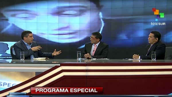Ministro Rodríguez Torres en entrevista en teleSur
