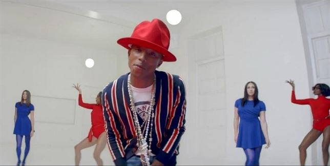 Pharrell Williams en video "Happy"