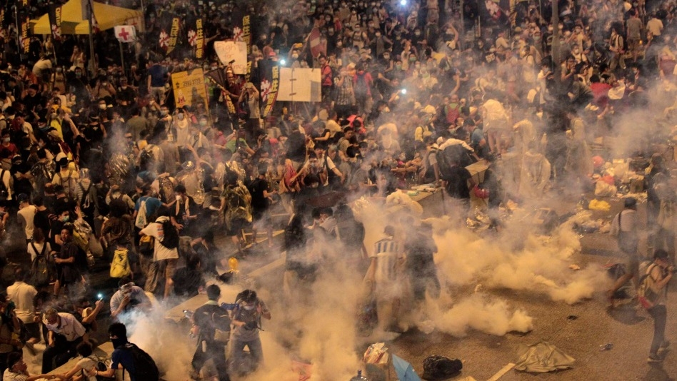 Protestas en Hong Kong