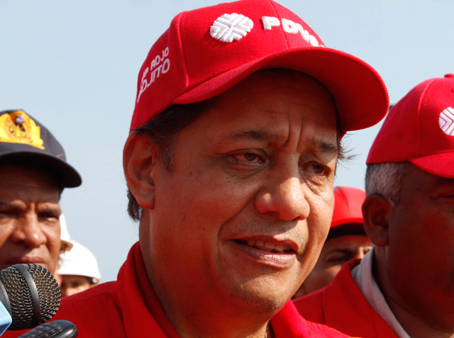 Asdrúbal Chávez para asumir el cargo de Ministro de Petróleo
