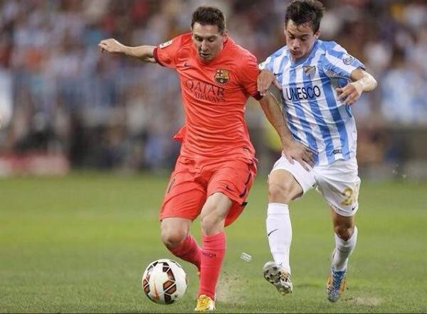 Messi y Juan Pablo Añor