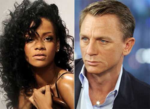 Rihanna y Daniel Craig