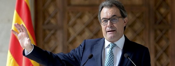 Artur Mas en el parlament