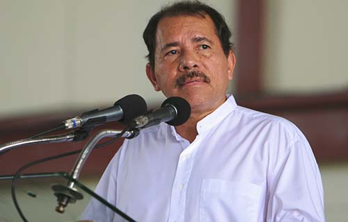Presidente de Nicaragua Daniel Ortega