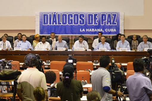 Mesa de diálogos de paz en La Habana