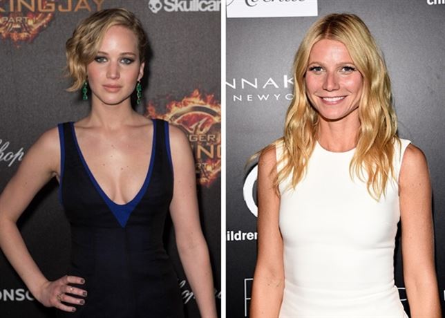 Jennifer Lawrence y Gwyneth Paltrow