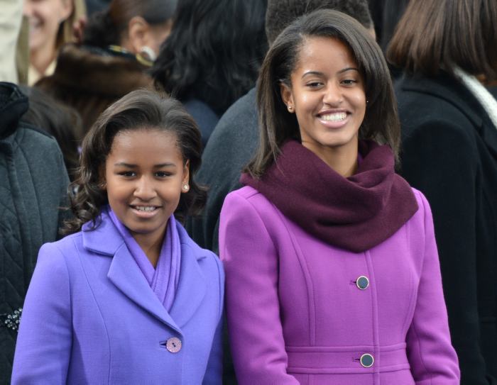 Malia y Sasha Obama