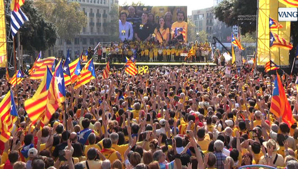 Concentración Plaza Catalunya