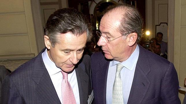 Rodrigo Rato y Miguel Blesa