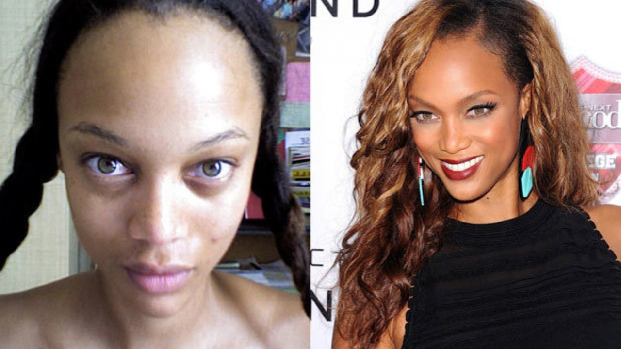 Tyra Banks no es la única: Así lucen las famosas sin maquillaje ¡Impactante! Tyra Banks no es la única: Así lucen las famosas sin maquillaje ¡Impactante!