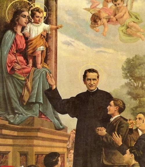 Hoy celebramos a San Juan Bosco padre de la juventud y Congregación  Salesiana