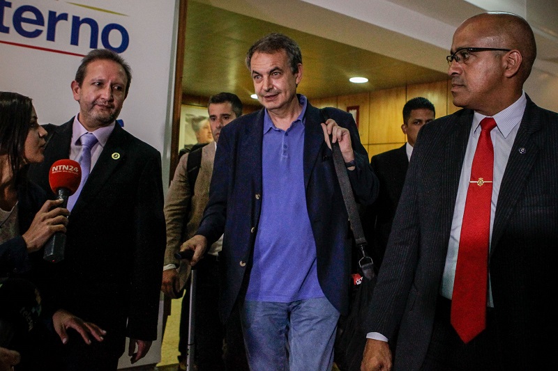 Zapatero en Venezuela