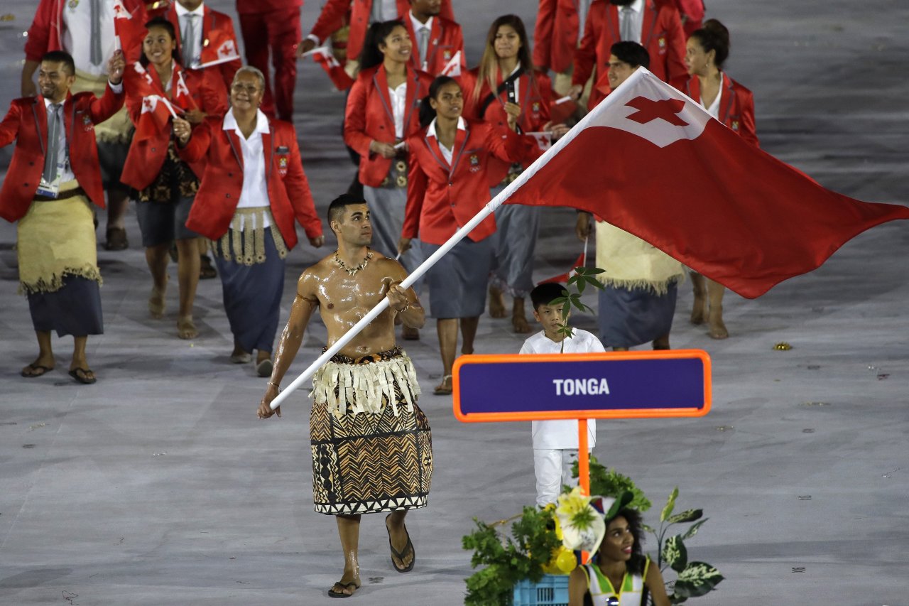 Pita Toufa el atleta de Tonga