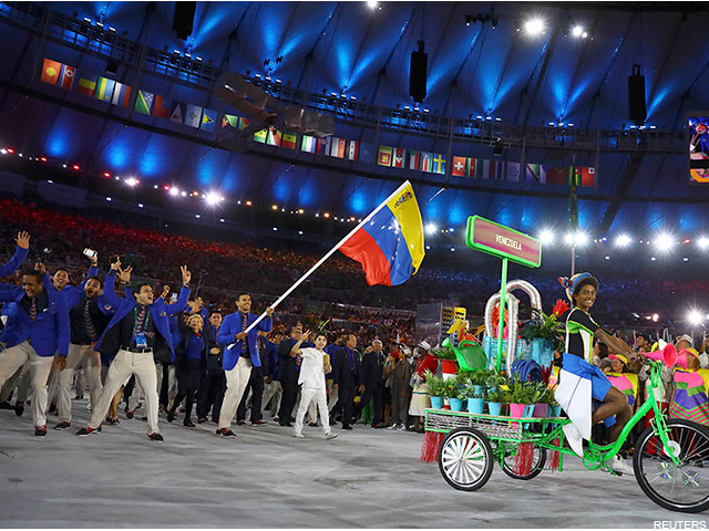 Delegación venezolana en Rio 2016