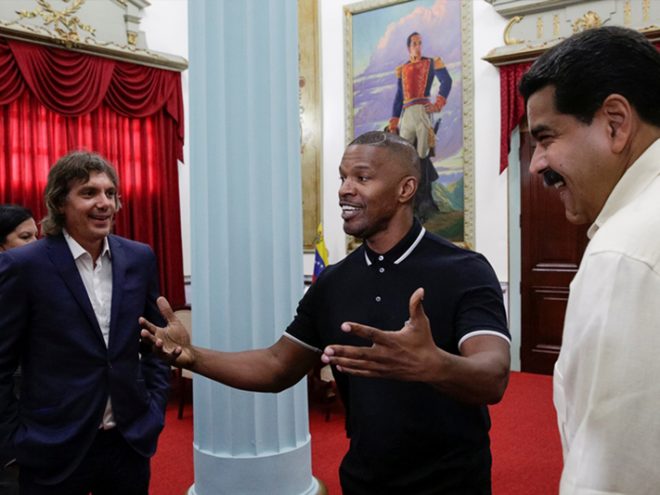 Jamie Foxx y Lukas Haas