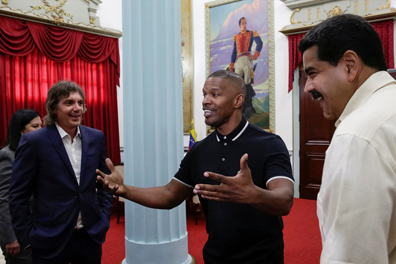 Jamie Foxx y Lukas Haas